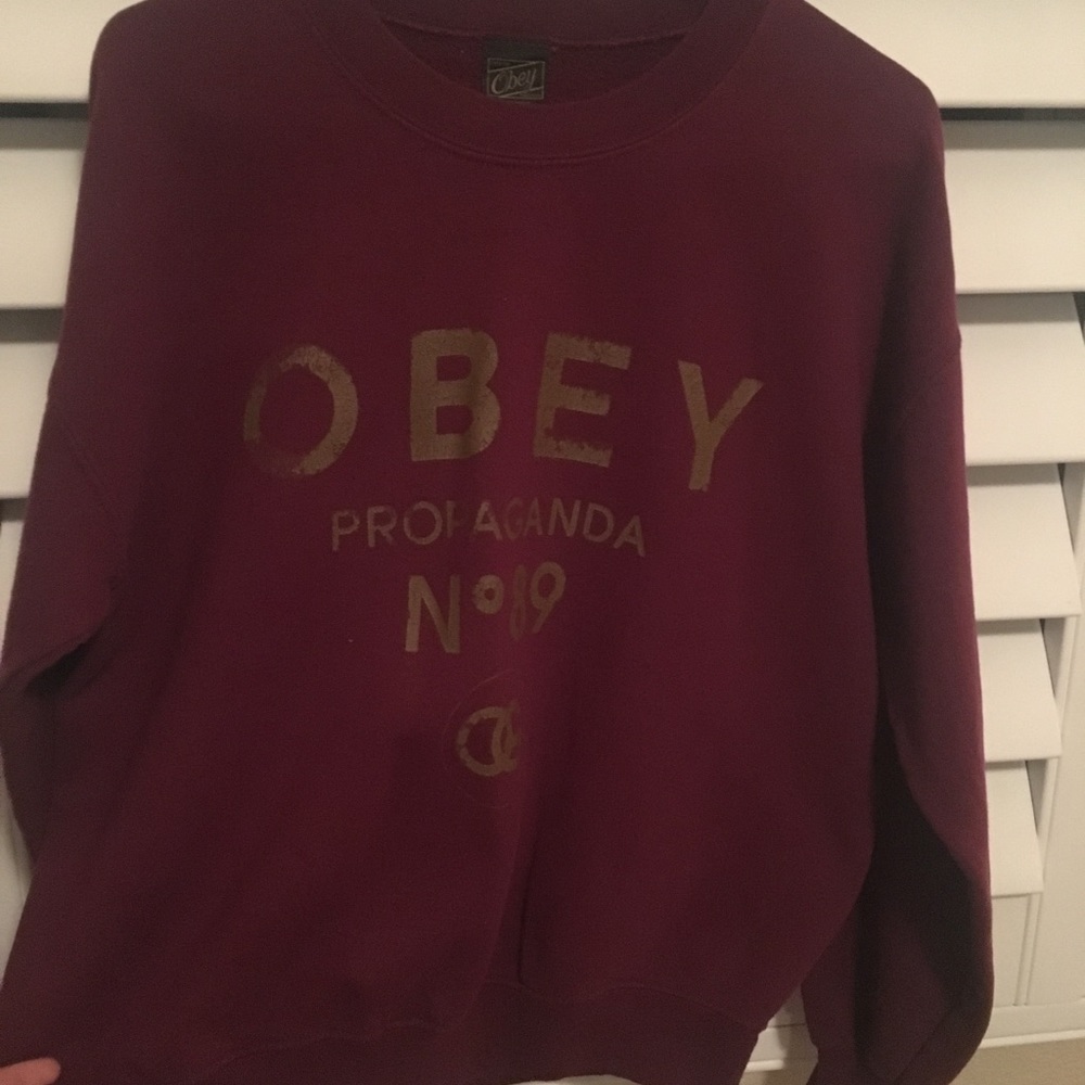 Obey Zumiez Crew sweatshirt